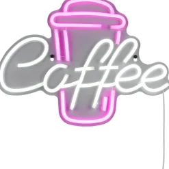 Neonkyltti/seinävalaisin Trio Coffee LED