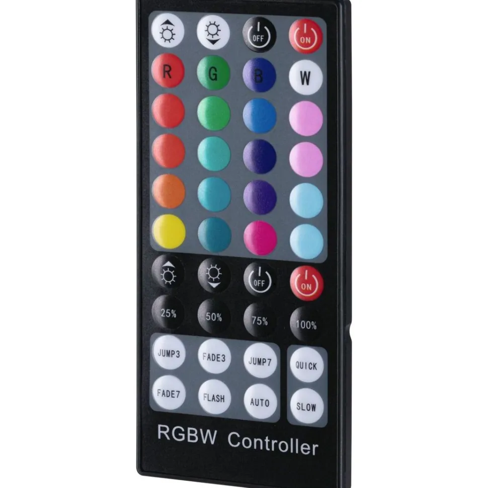Ohjain kaukosäätimellä Paulmann MaxLED RGBW, DC 24V, max.144W