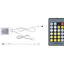 Ohjain kaukosäätimellä Paulmann MaxLED Tunable White, DC 24V, max.144W