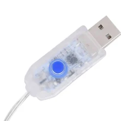 3-osainen Poro jouluvalokoriste, 229 LED-valoa, lämmin valkoinen