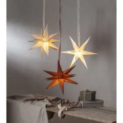 Paperitähti Star Trading December Ø45 cm beige
