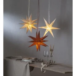 Paperitähti Star Trading December Ø45 cm beige