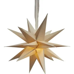 Paperitähti Star Trading December Ø45 cm beige
