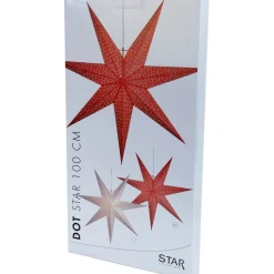 Paperitähti Star Trading Dot, 54cm, valkoinen