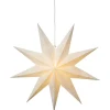 Paperitähti Star Trading Lysa, 80cm, valkoinen
