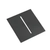 Peitelevy Hide-a-lite Beam Case IP55 musta