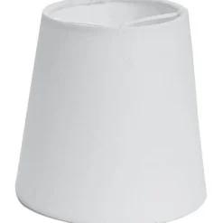 Pellavavarjostin Sessak Kash Ø11cm valkoinen