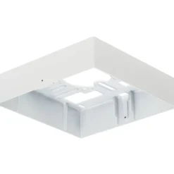Pinta-asennuskehys Ensto Velox Deco ALDD180NU 180x180 mm valkoinen