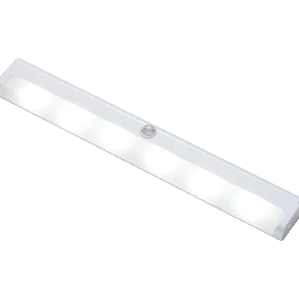 PIR-paristovalaisin Airam Cabinet, 6 LED, 1.2W