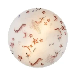 Plafondi Globo Natalie Ø40cm 60W valkoinen
