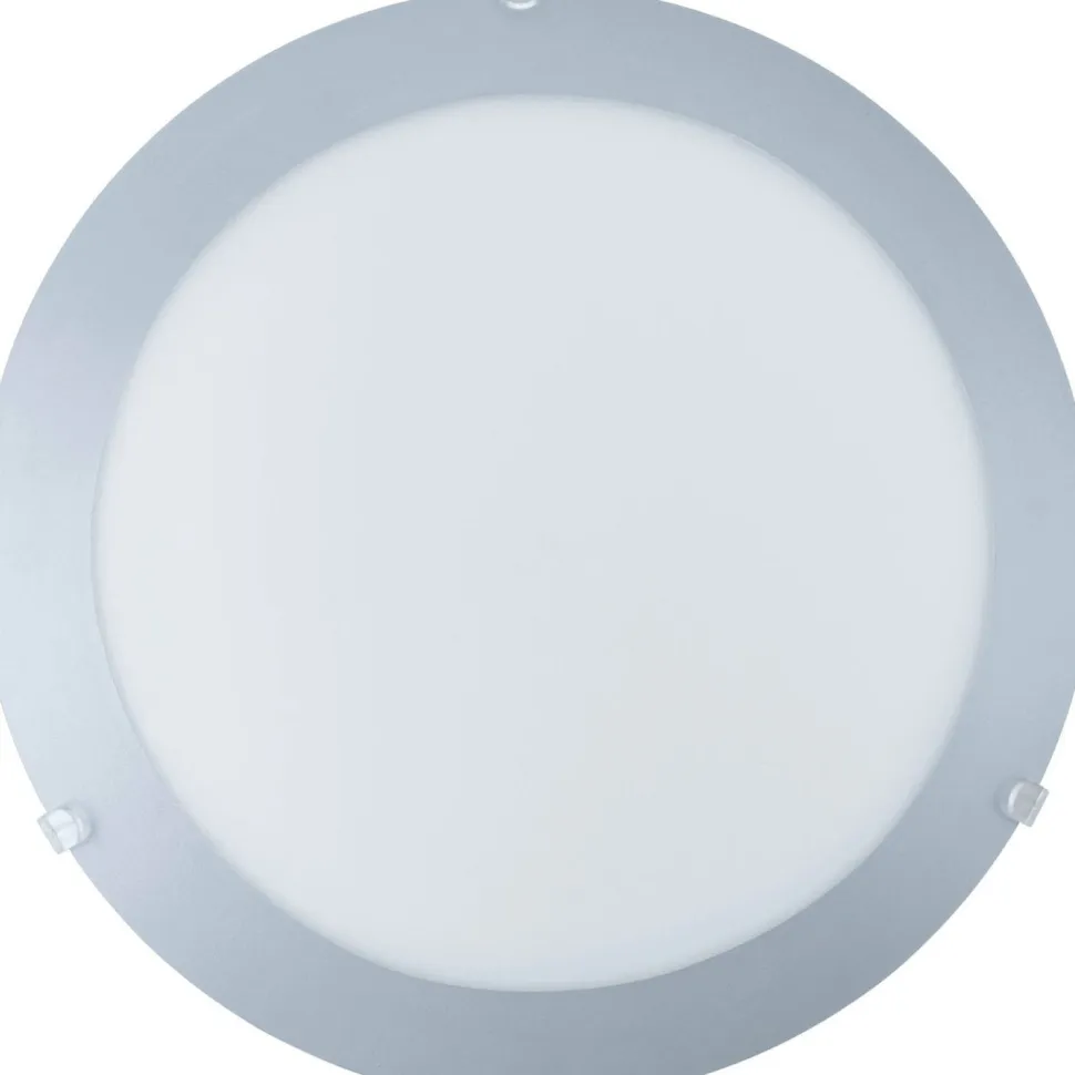 Plafondi Mars 1 Ø 245 mm hopea/valkoinen