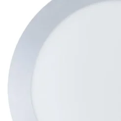 Plafondi Mars 1 Ø 245 mm hopea/valkoinen
