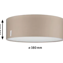 Plafondi Paulmann Mari E27 beige