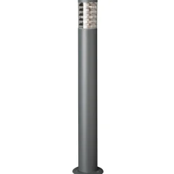 Pollarivalaisin Airam Park P max 60W E27 Ø100x920 mm IP44 harmaa/kirkas