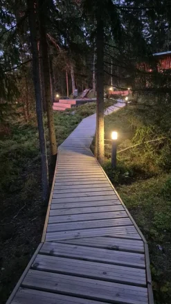 Pollarivalaisin Airam Park P max 60W E27 Ø100x920 mm IP44 harmaa/kirkas