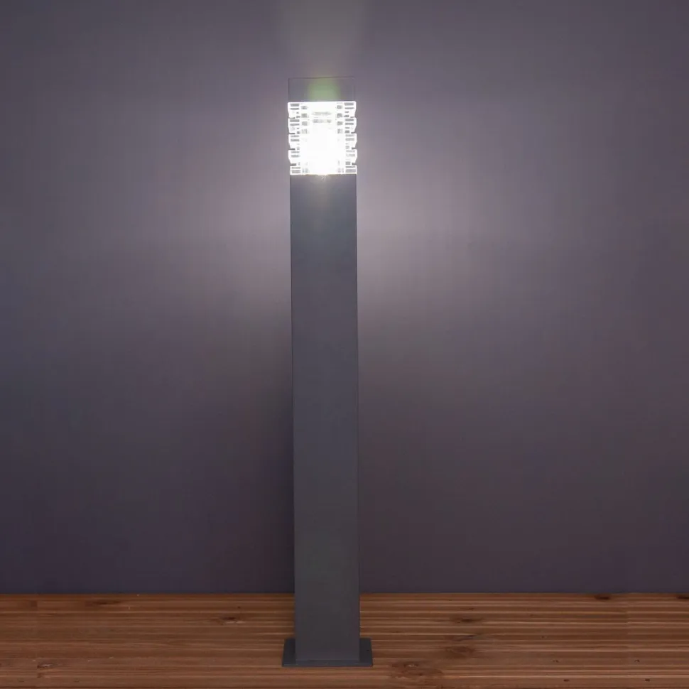 Pollarivalaisin FTLIGHT Lucas E27 60W IP44 antrasiitinharmaa