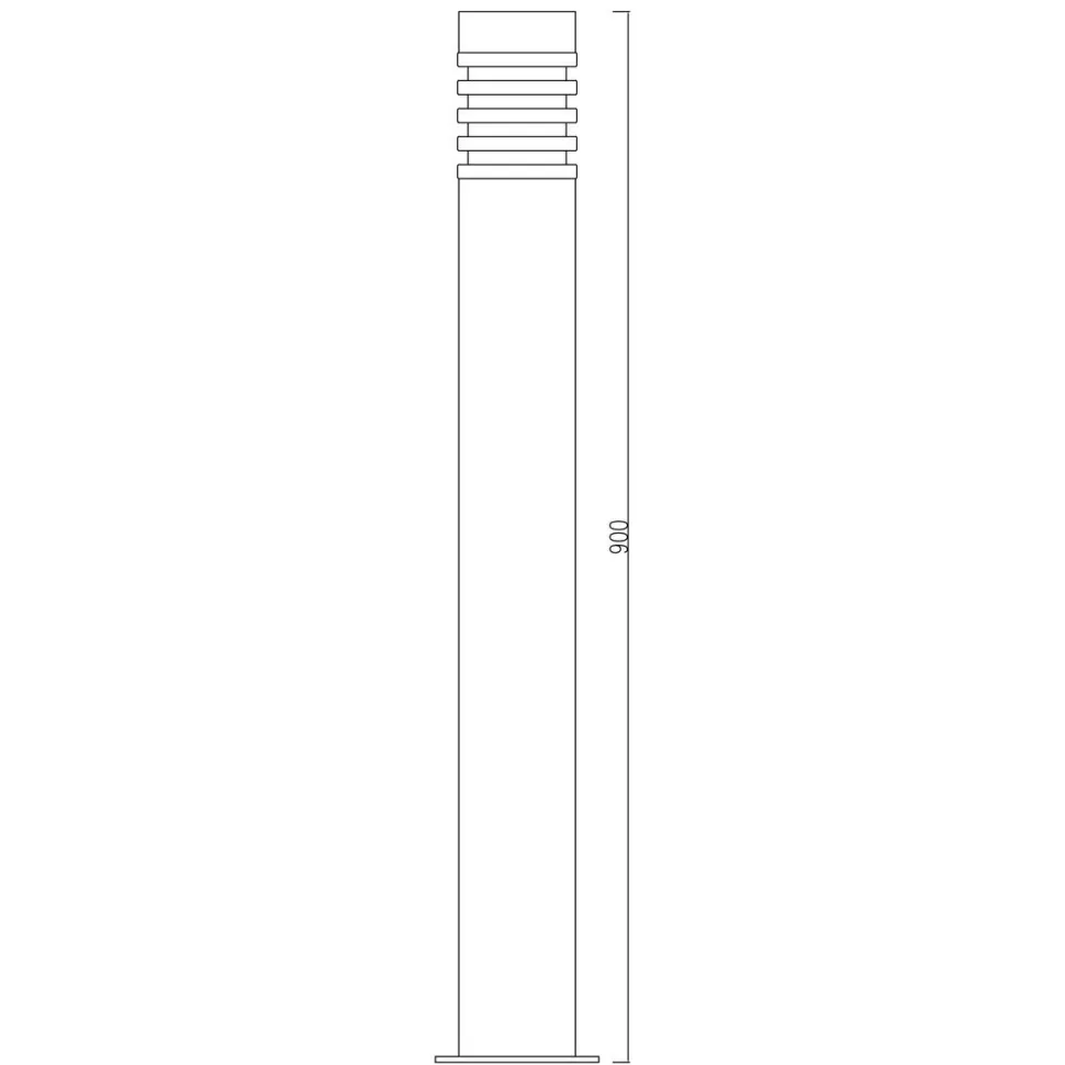 Pollarivalaisin FTLIGHT Lucas E27 60W IP44 antrasiitinharmaa