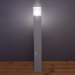 Pollarivalaisin FTLIGHT Lucas E27 60W IP44 harmaa
