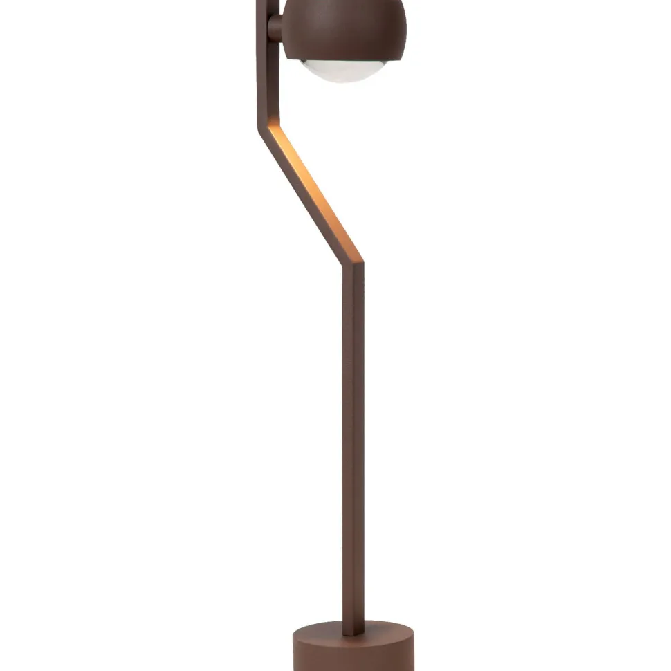 Pollarivalaisin Lucide Estal, 11.6x12cm, IP54, 9W, ruskea