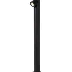 Pollarivalaisin Lucide Ibamba, 8.3x8cm, IP65, 6W, musta