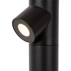 Pollarivalaisin Lucide Ibamba, 8.3x8cm, IP65, 6W, musta