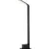 Pollarivalaisin Lucide Lawford, 9.5x15x60cm, IP54, 6W, musta