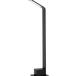 Pollarivalaisin Lucide Lawford, 9.5x15x60cm, IP54, 6W, musta