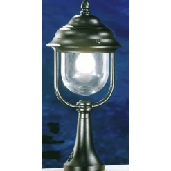 Porttivalaisin Noor Kello Ø240x520 mm musta/kulta