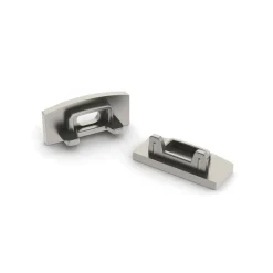 Päätykappale reiällä Slimline 7 R asennusprofiiliin