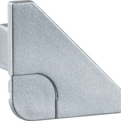 Päätypala LED-profiiliin Paulmann Delta, 2kpl, matta-alumiini