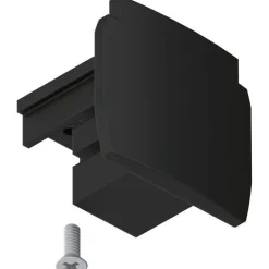Päätysuoja Paulmann ProRail3, 35x31.5mm, musta