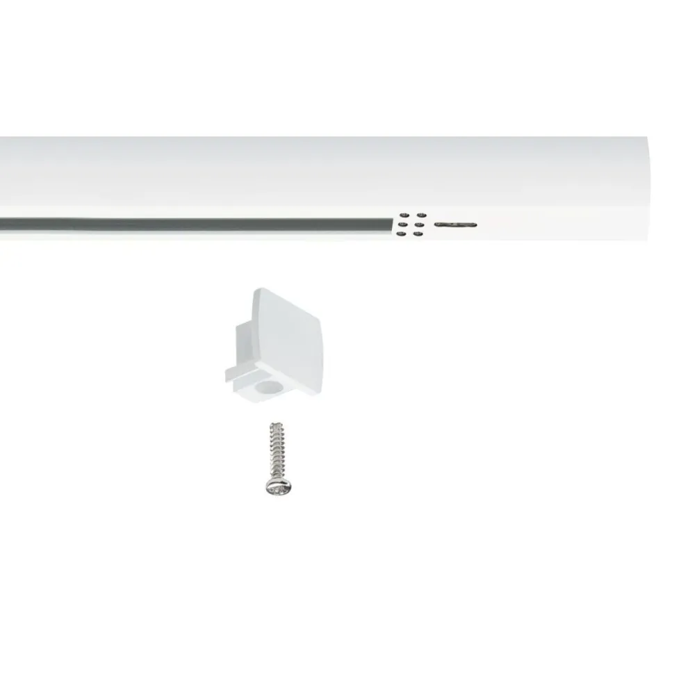 Päätysyöttömoduuli Paulmann URail 161x18mm max. 1000W valkoinen