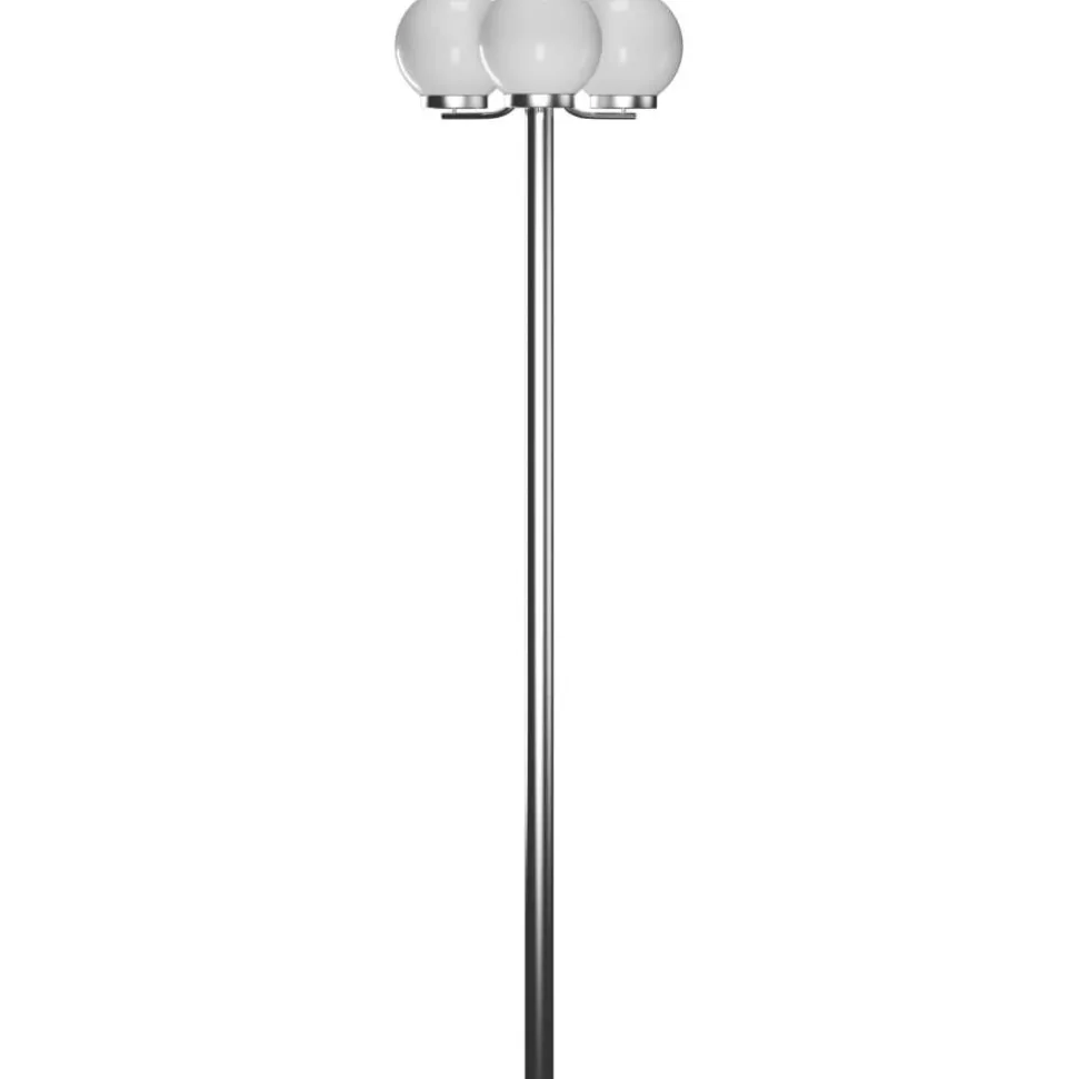 Puutarhan valotolppa 3 lamppua 220cm