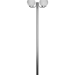 Puutarhan lampputolppa 2 lamppua 220cm