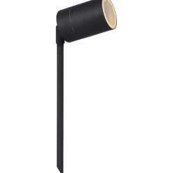 Puutarhaspottivalaisin Lucide Arne-LED Ø6.3 cm 1x5W IP44 musta