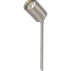 Puutarhaspottivalaisin Lucide Arne-LED Ø6.3 cm 1x5W IP44 satiinikromi