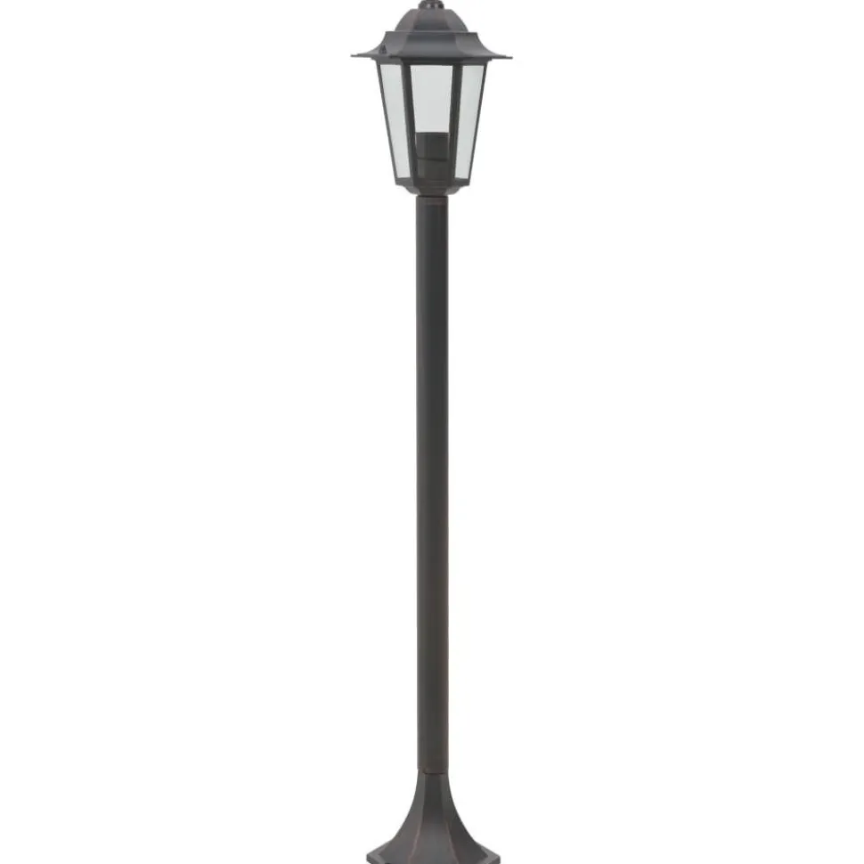 Pylväsvalaisimet puutarhaan 6 kpl e27 110cm alumiini pronssi