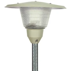 Pylväsvalaisin Airam Puistoprisma, 100W, E27, harmaa