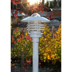 Pylväsvalaisin Averia AVG01 Ø 258x243 mm valkoinen