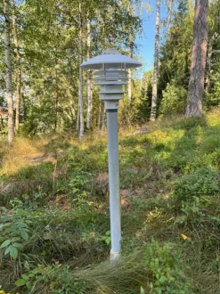 Pylväsvalaisin Averia AVG01 Ø 258x243 mm valkoinen