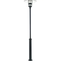 Pylväsvalaisin Konstsmide Freja iso 524-750 Ø 480x2320 mm musta