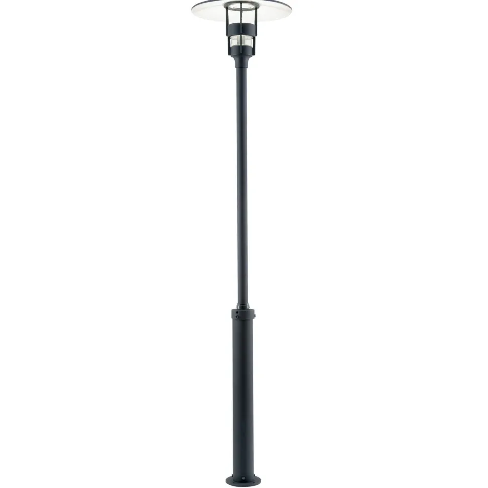 Pylväsvalaisin Konstsmide Freja iso 524-750 Ø 480x2320 mm musta