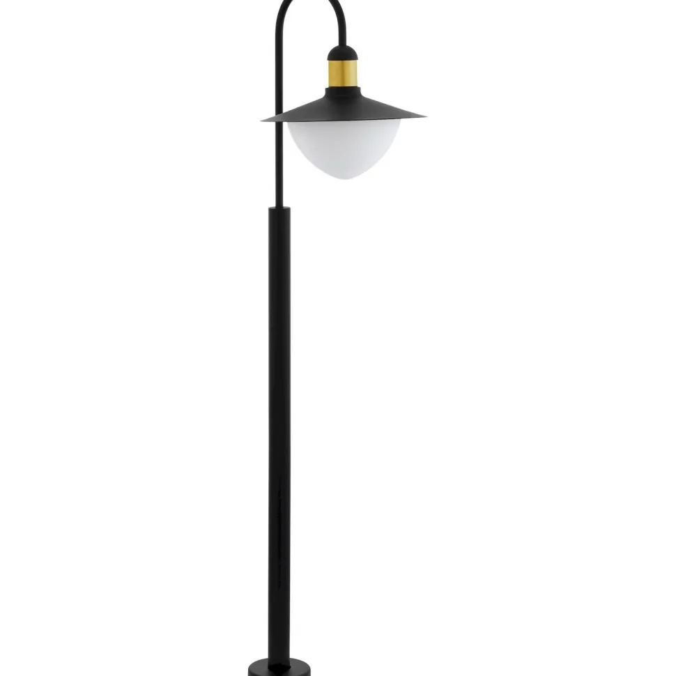 Pylväsvalaisin Eglo Sirmione 120 cm musta/kulta