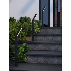 Pylväsvalaisin Eglo Ugento LED 36cm musta