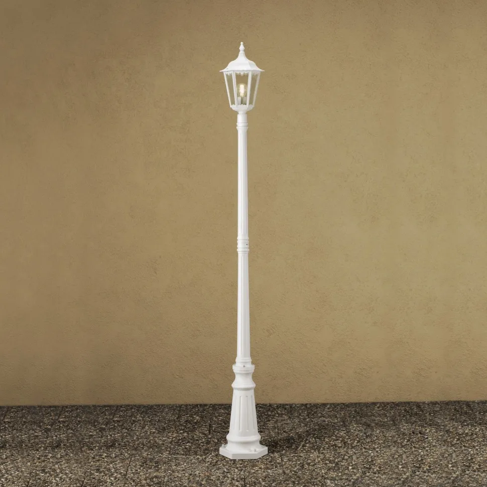 Pylväsvalaisin 7233-250 Firenze valkoinen matta 2200 mm