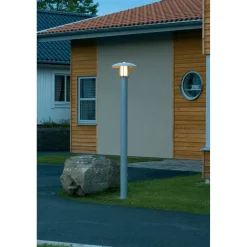 Pylväsvalaisin 402-312 Heimdal harmaa alumiini korkeus 2000 mm