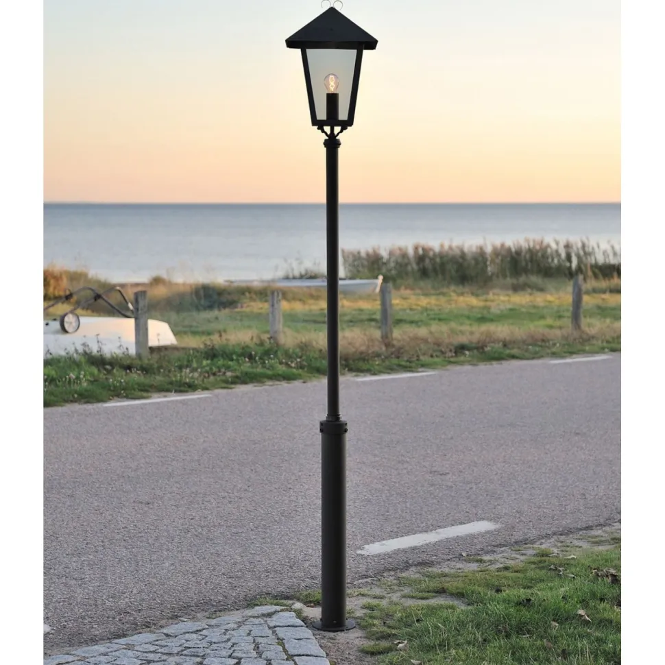 Pylväsvalaisin Konstsmide Benu 437-750 360x360x2540 mm musta
