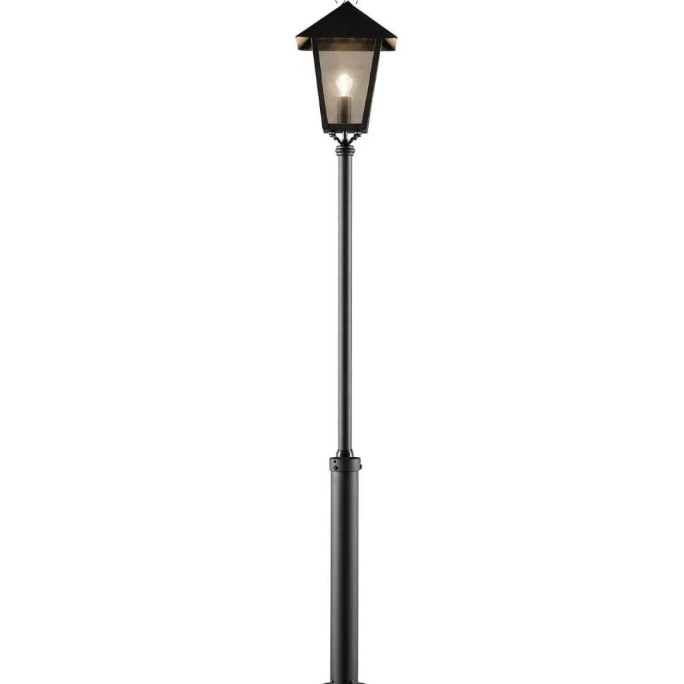 Pylväsvalaisin Konstsmide Benu 437-750 360x360x2540 mm musta