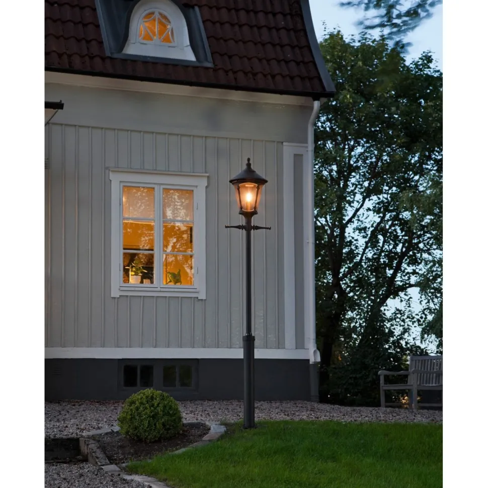 Pylväsvalaisin Konstsmide Virgo 583-750 Ø 360x2550 mm musta