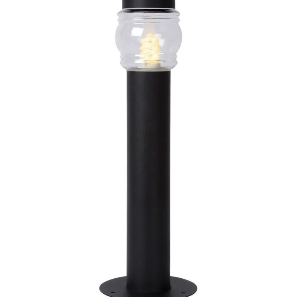Pylväsvalaisin Lucide Mirane 11W 230V IP44 Ø 90mm musta